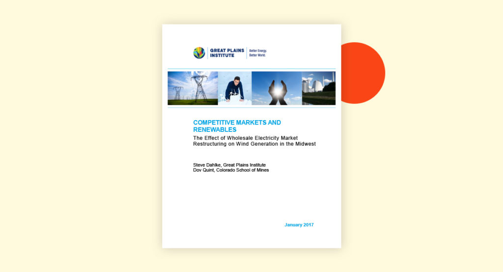 Competitive Markets and Renewables Cover