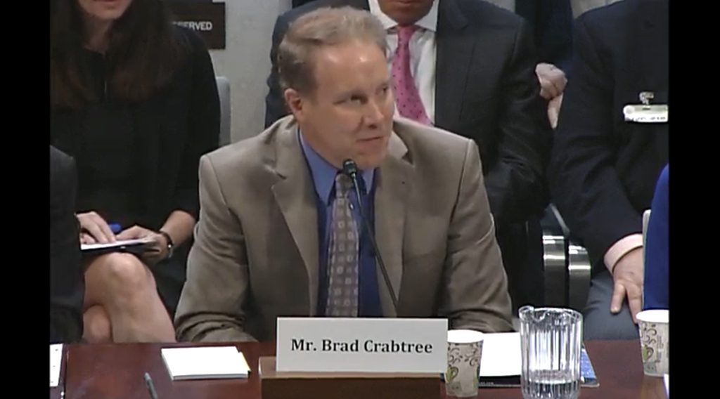 Brad Crabtree testifies to US House Select Committee on the Climate Crisis